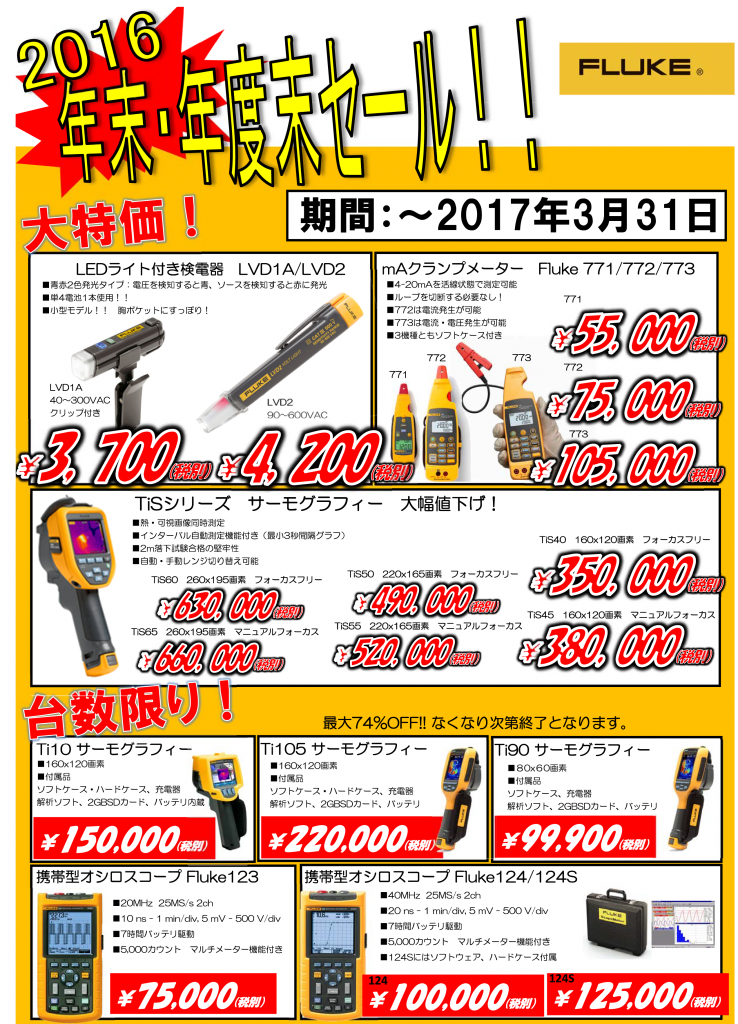 Fluke_end_od_year_sale